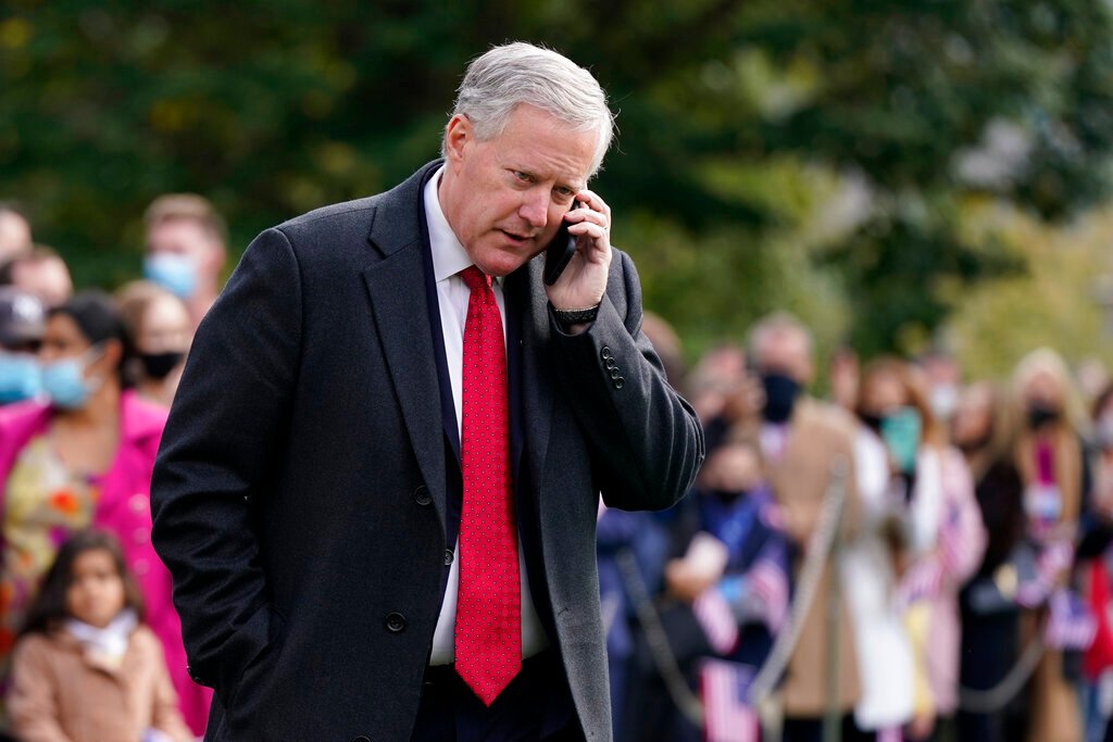 Mark Meadows burned several documents in final weeks of Trump administration