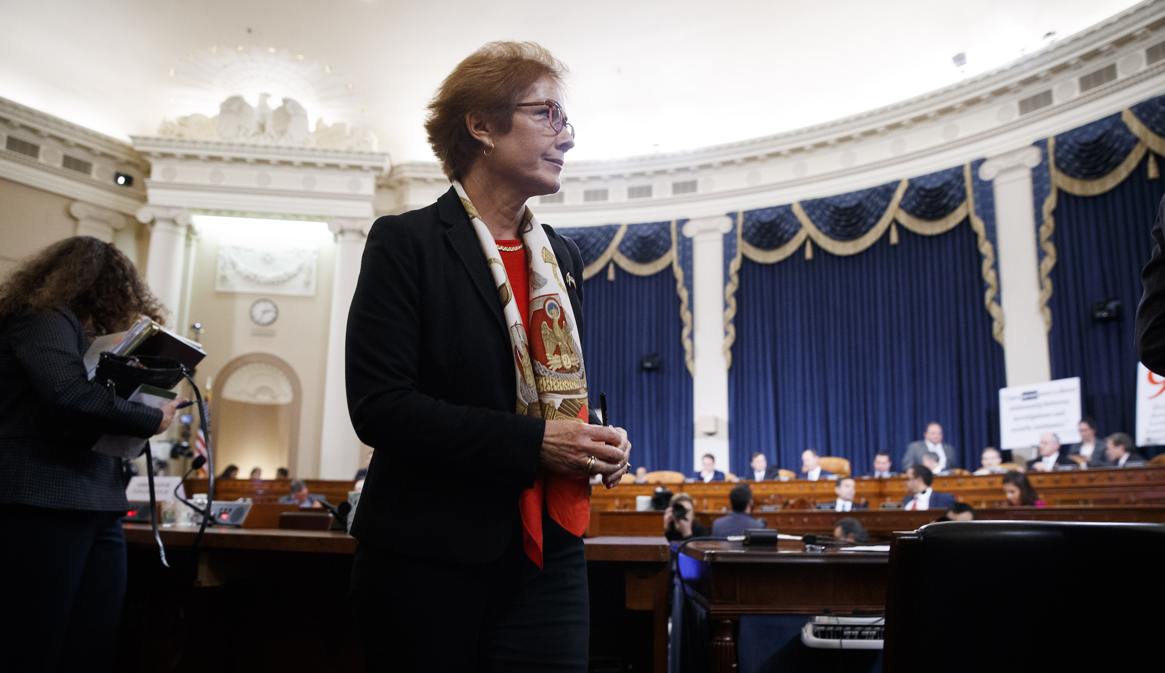‘Unprecedented threat’: Top Democrat vows to investigate text messages about ousted ambassador