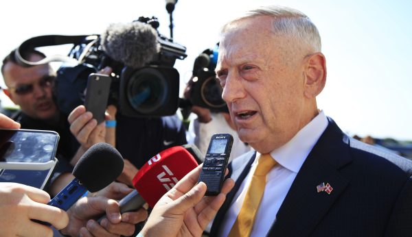 Awkward: Jim Mattis visits China amid trade war, island buildups