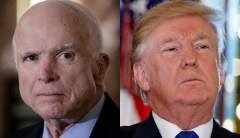Trump jabs ‘last in his class’ John McCain for role in disseminating dossier