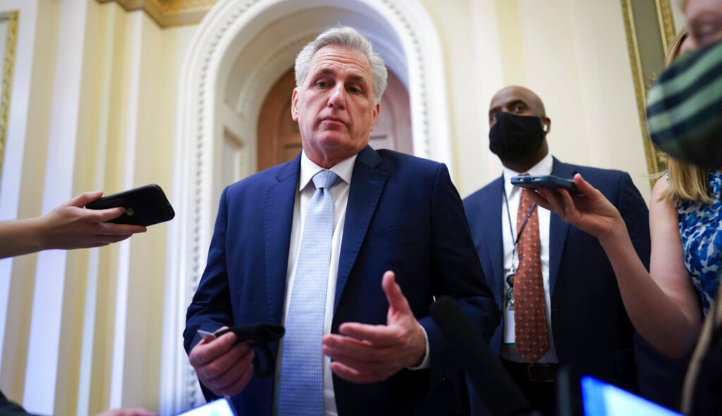 McCarthy says he skipped Pelosi retirement speech because he ‘had meetings’