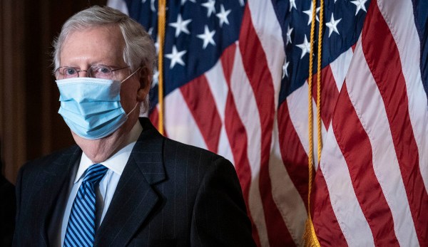 Spending clash ahead, McConnell warns Democrats