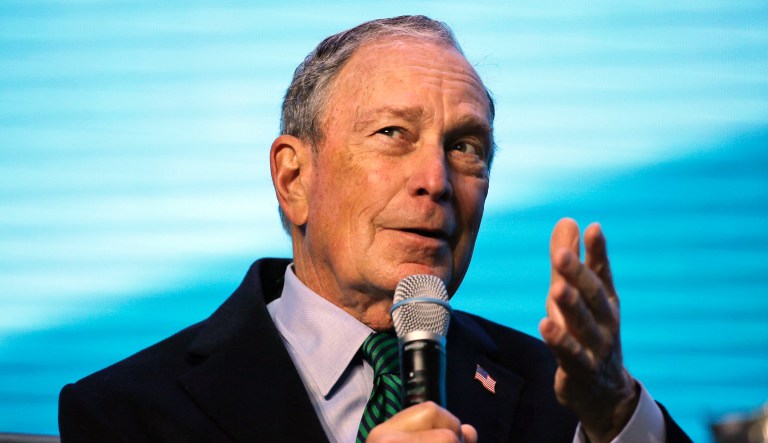 Michael Bloomberg presidential campaign spending $4.2 million per day on ads