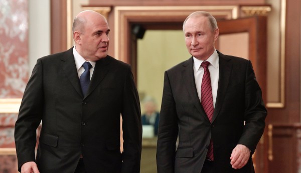 Russian prime minister admits economy in big trouble