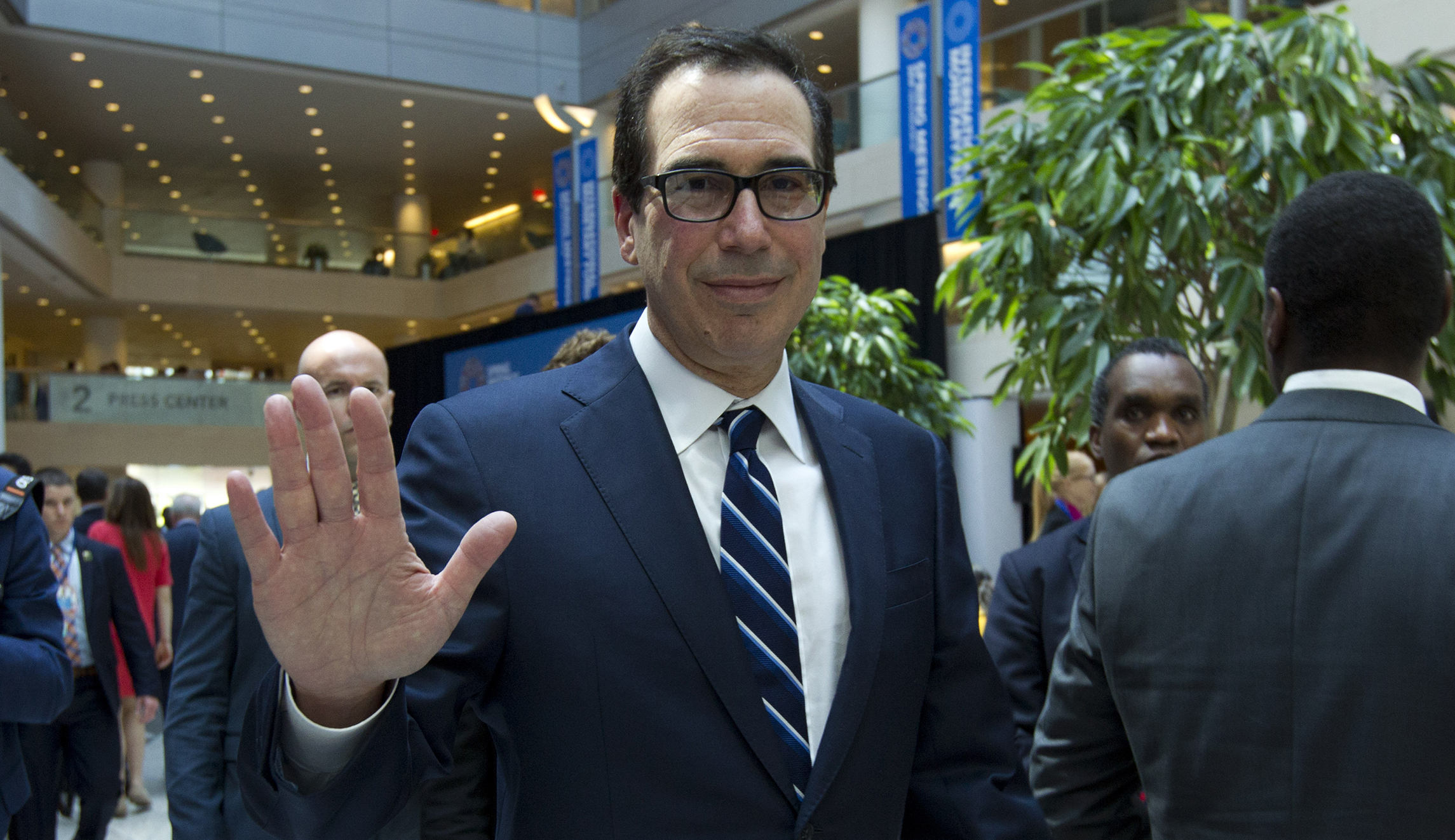 Mnuchin rebuffs fears over classic bond market recession signal