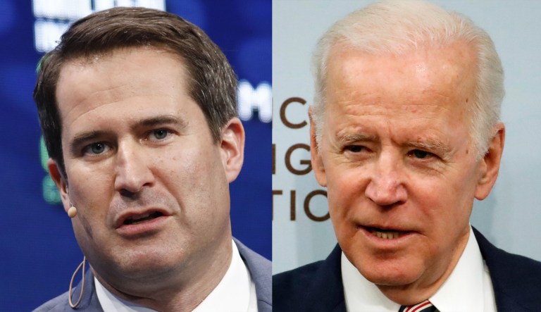 Seth Moulton, Joe Biden.