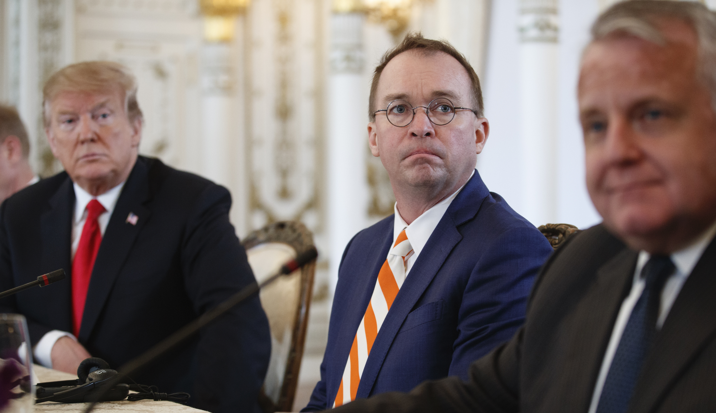 Trump refuses to defend Mick Mulvaney, heightening indications chief of staff on the way out