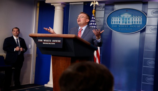 ‘Wrong’: Trump says he hasn’t discussed chief of staff role with Kellyanne Conway or Steven Mnuchin