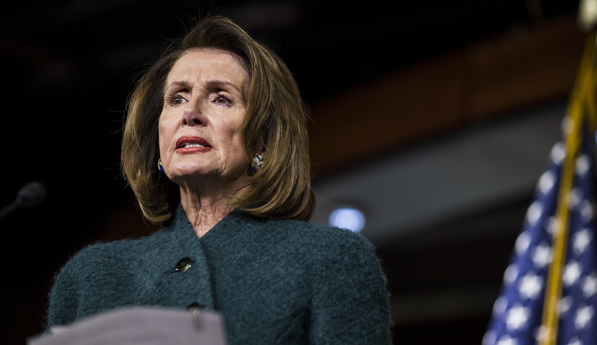 Pelosi snaps at leadership question: ‘I’m not talking about that’