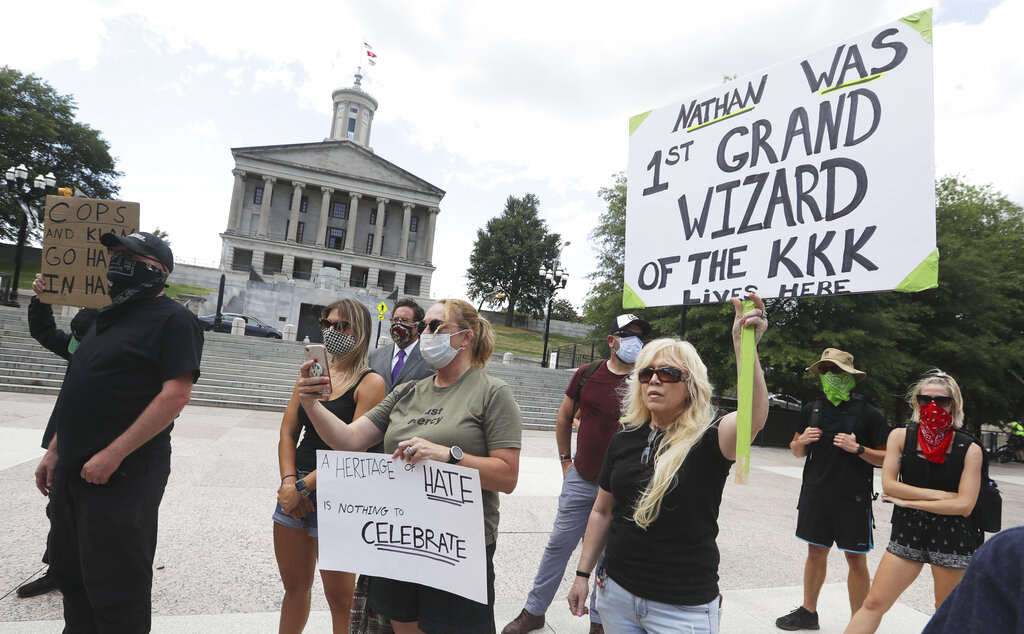 Protesters set stage for clash with Tennessee governor with plan to form new autonomous zone