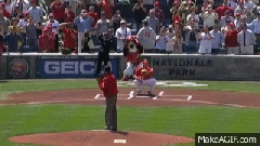 On Opening Day, a brief history of presidential first pitches