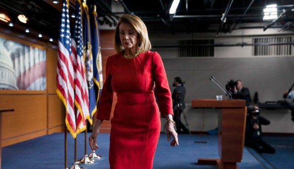 Pelosi disses Trump in last press conference as House speaker
