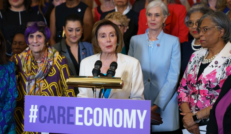 Pelosi endorses Senate $3.5 trillion budget package