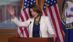 Nancy Pelosi to Democratic candidates who disavow her: ‘Just win, baby’