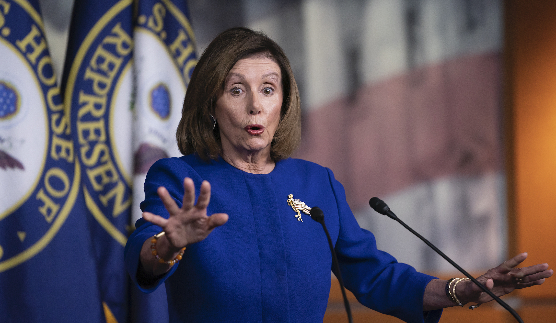 Pelosi blasts Trump ‘cover-up’ after McConnell backs impeachment dismissal resolution