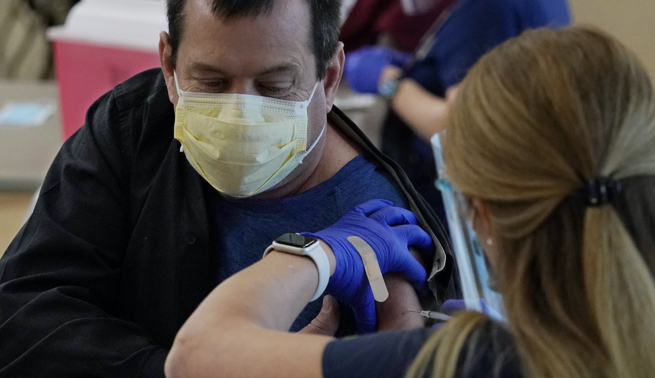 Healthcare providers across the country inoculated in first day of COVID-19 vaccine rollout