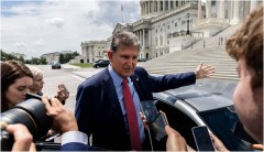 Manchin vows ‘unrelenting fight’ with Biden on Inflation Reduction Act’s one-year anniversary