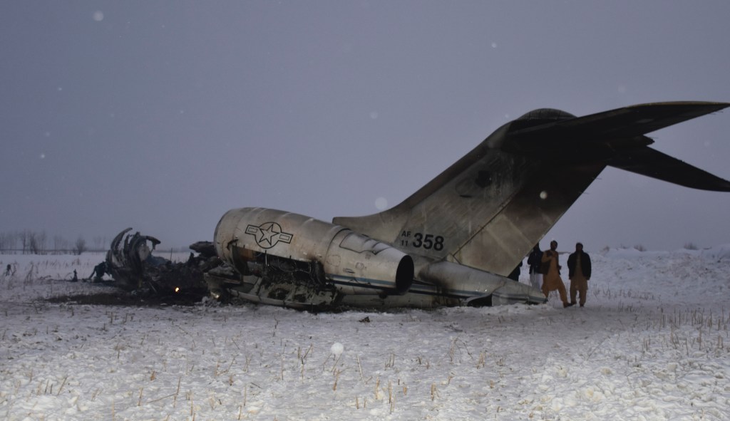 Bodies of two US service members recovered from Afghanistan crash site