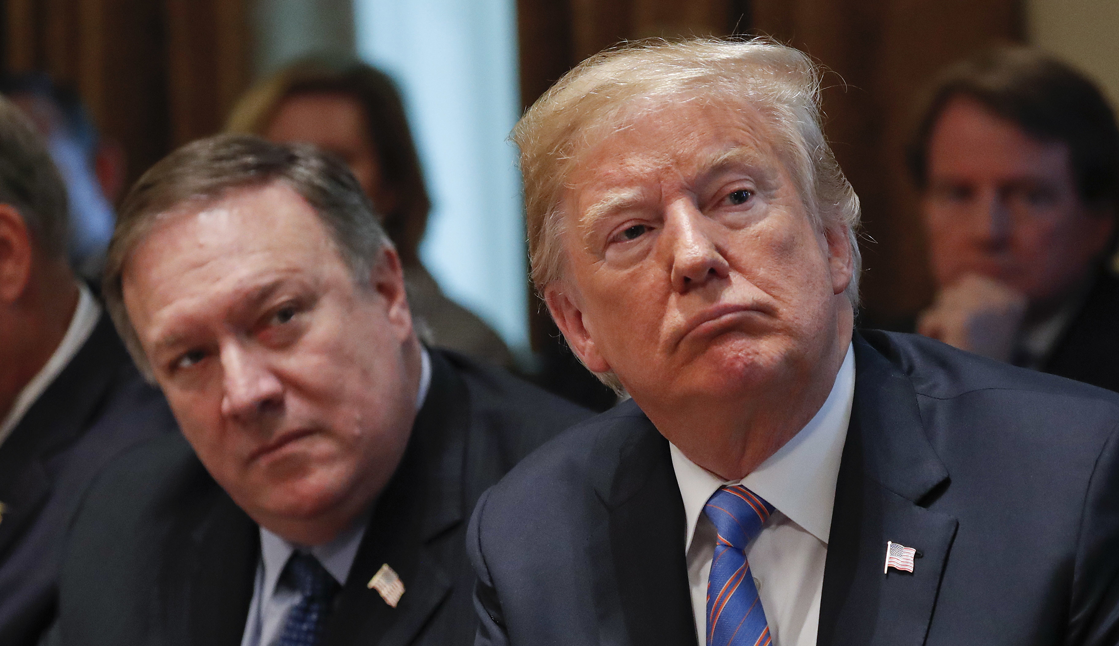 Trump and Pompeo diverge on Iran