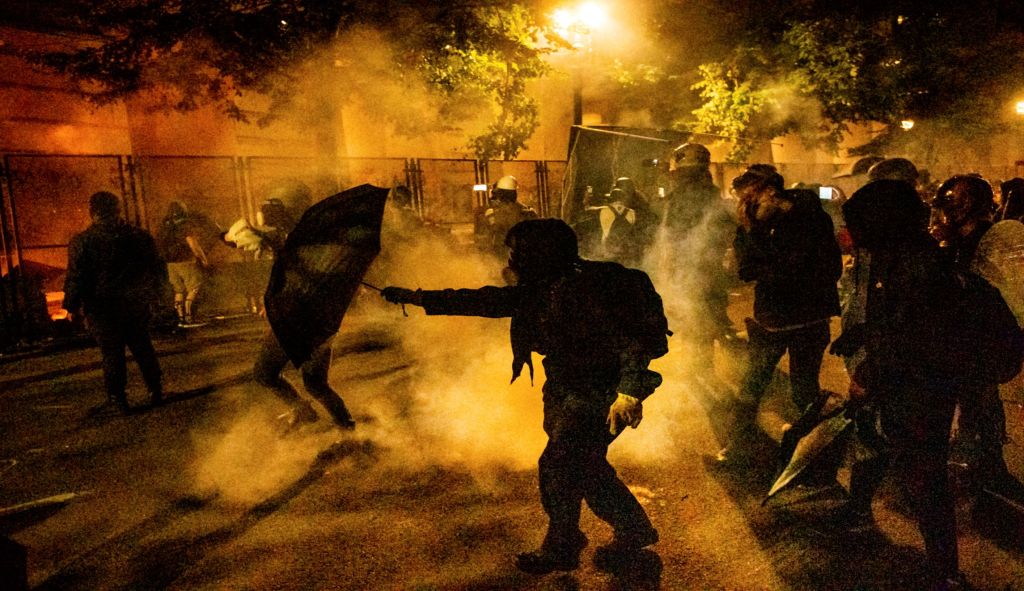 What riots? Democrats pretend nothing dangerous is happening in Portland
