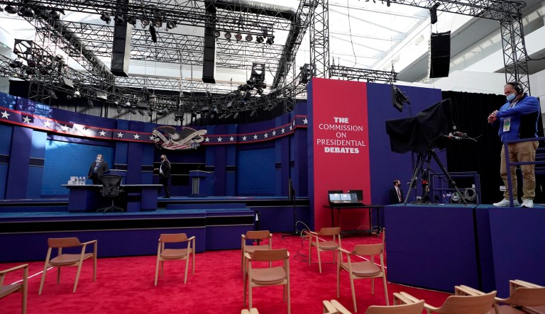 WATCH LIVE: Trump and Biden appear in dueling town hall events