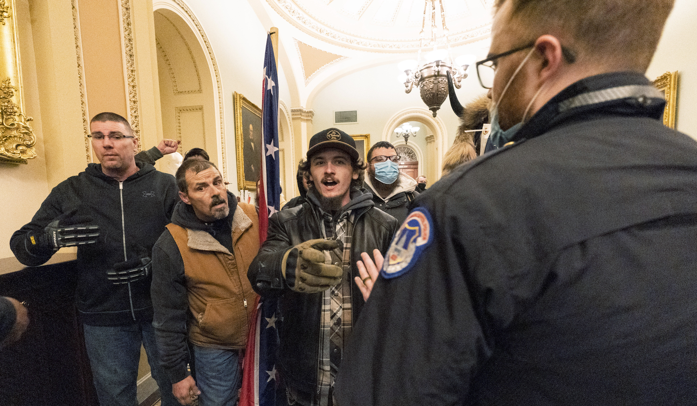 ‘Out of control’: Protesters describe Capitol chaos
