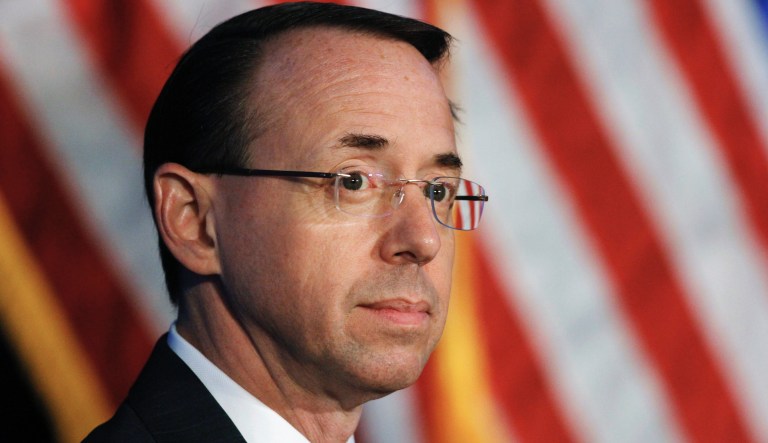 Rod Rosenstein says he authorized release of Strzok-Page texts