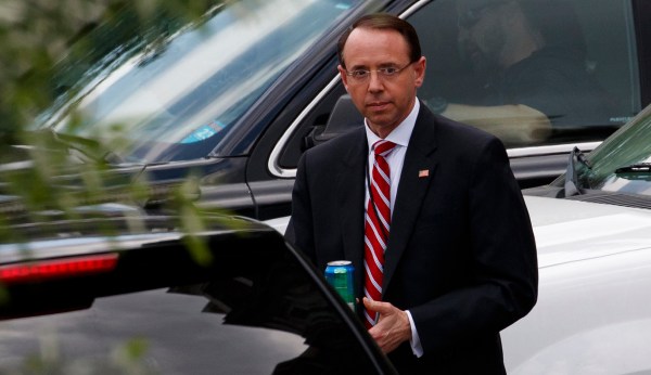 Rod Rosenstein the subject of renewed impeachment chatter on Capitol Hill
