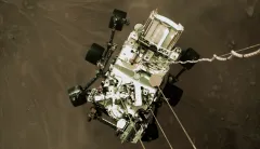 NASA’s Perseverance rover beams back its first color photos of Mars
