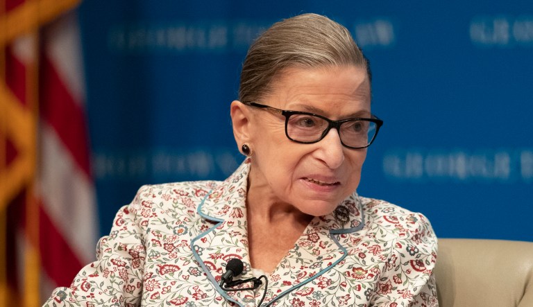 Supreme Court Associate Justice Ruth Bader Ginsburg.