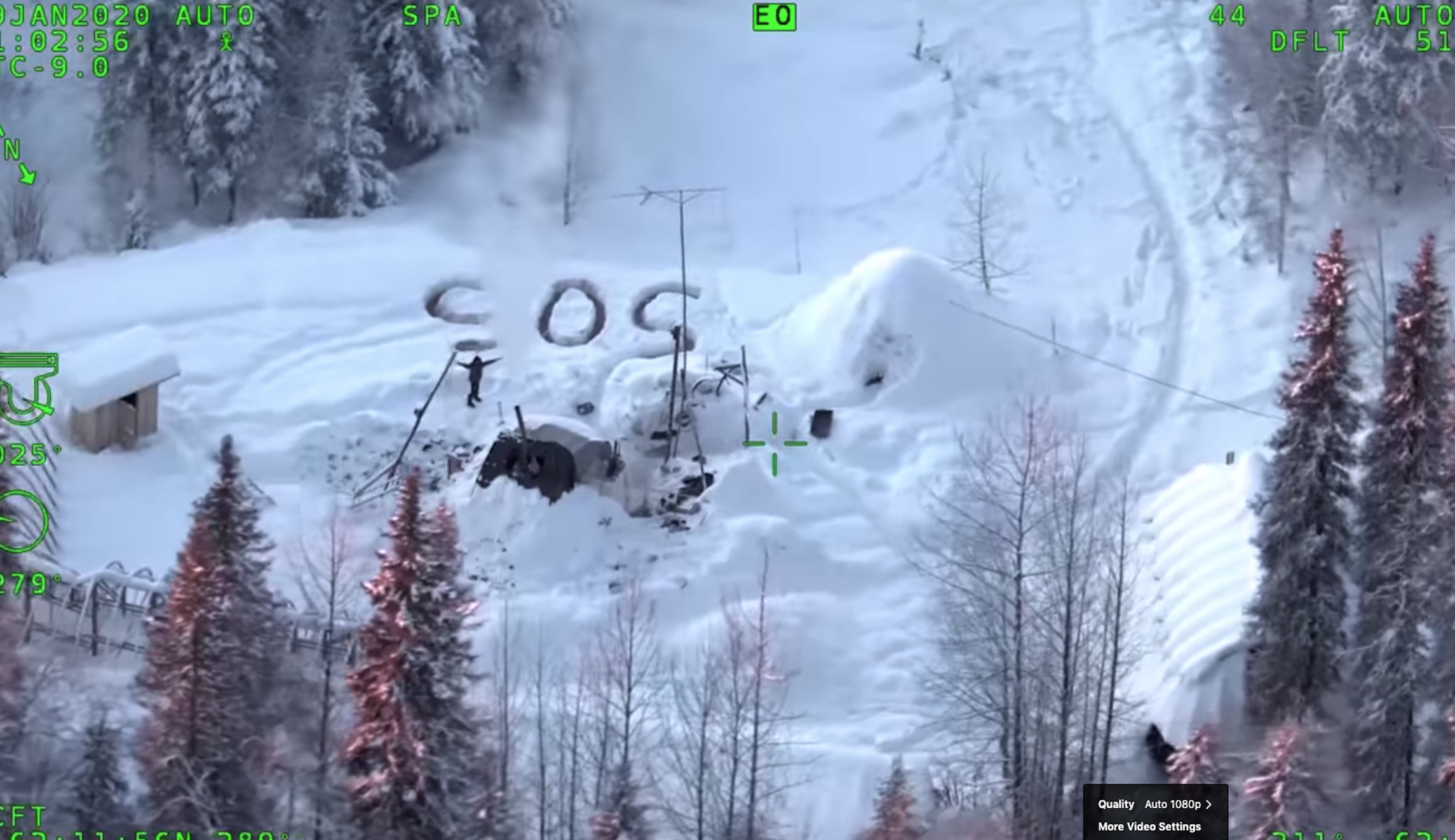VIDEO: Alaska man who spent more than 20 days in subzero temperatures rescued