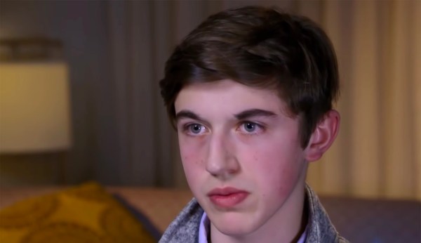 'Don't back down': Covington Catholic student Nicholas Sandmann celebrates college scholarship