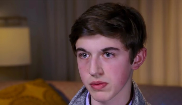 'Don't back down': Covington Catholic student Nicholas Sandmann celebrates college scholarship