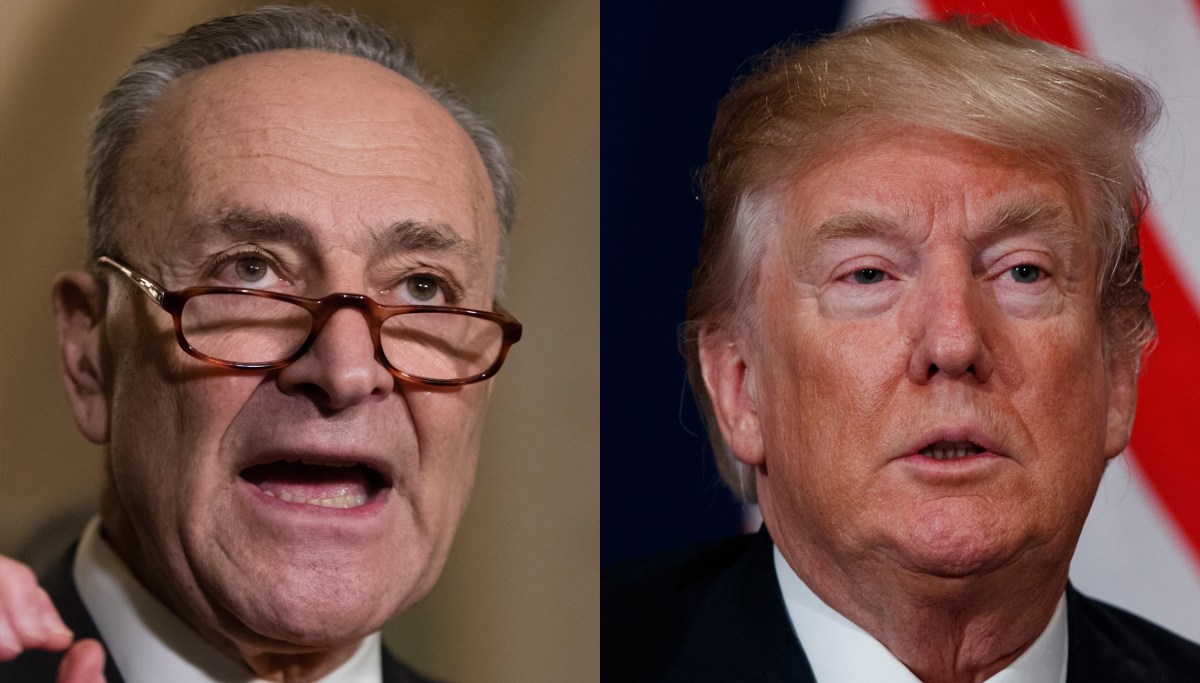Chuck Schumer hits Trump over self-pardon claim: 'You are not a king'