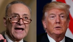 Trump warns of ‘trouble ahead’ for Schumer after Supreme Court remark