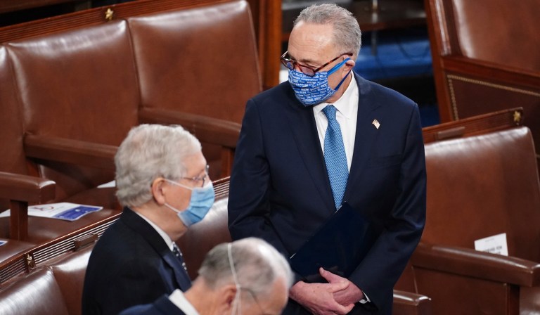 Is Schumer hinting at an end to the filibuster?
