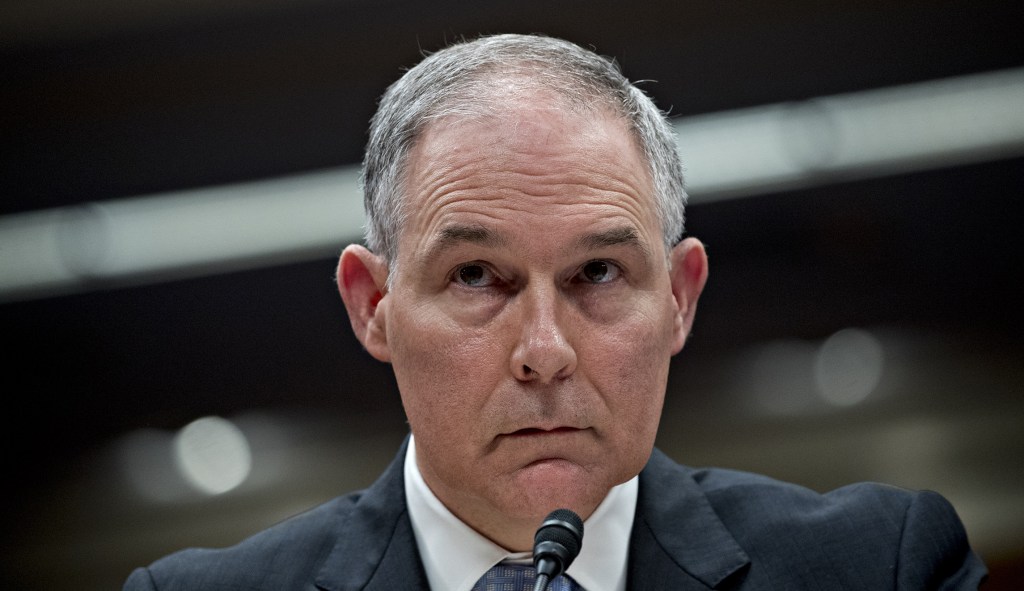 House appropriators include $50 slap on the wrist for Scott Pruitt