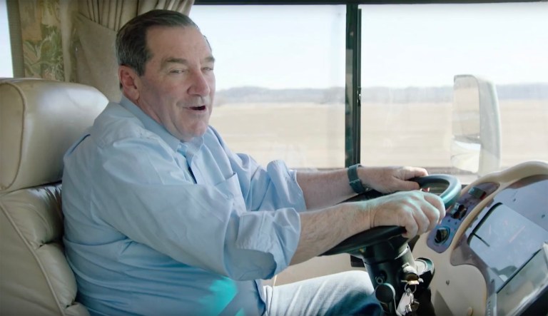 Joe Donnelly is running hard against the wind in Trump country