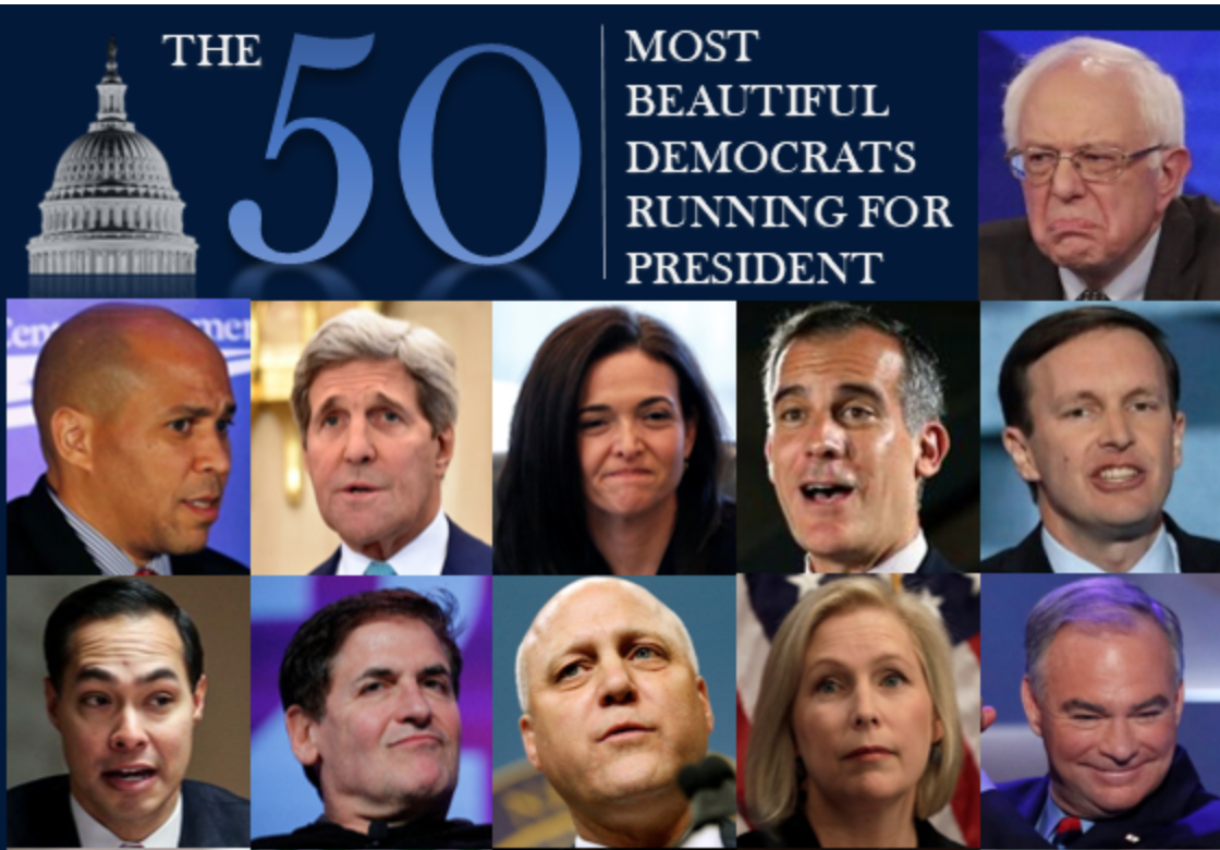 List: 50 2020 Dems, Michelle Obama, Disney’s Iger, Facebook’s Sandberg