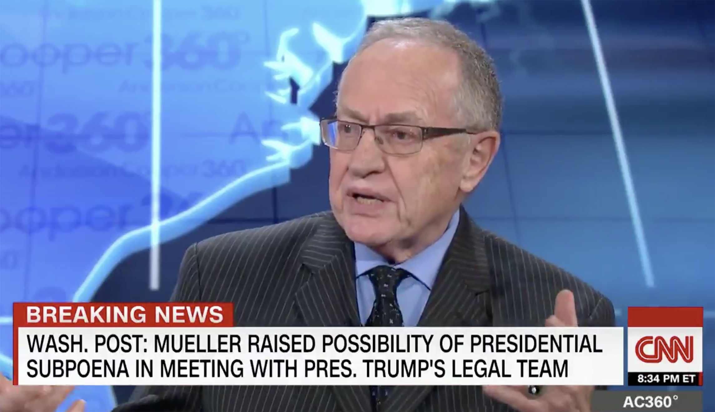 Alan Dershowitz threatens libel lawsuit against CNN over impeachment coverage