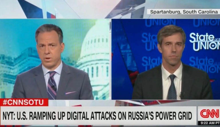 Jake Tapper forces 'straight answer' from Beto O'Rourke on immigration law repeal