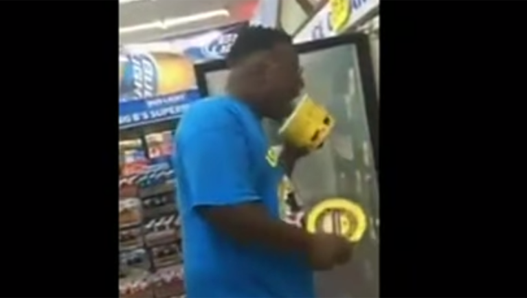 Louisiana man arrested for licking ice cream says he is the real victim
