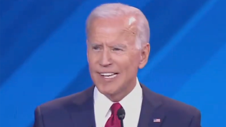 Biden’s claim about trucks pulling up and selling AR-15s in Philadelphia is not true.