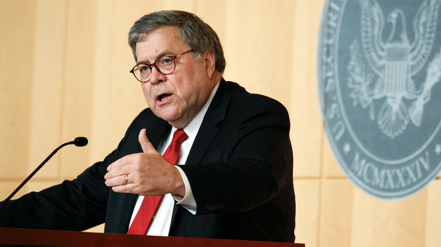 William Barr deserves credit as he leaves office