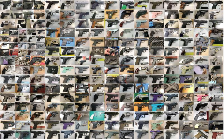 TSA found 4,432 guns at airport checkpoints last year, and 87% were loaded
