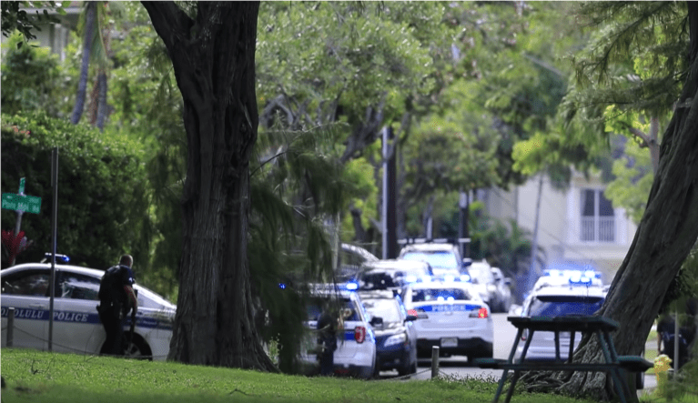 ‘Unprecedented tragedy’: Two Hawaii police officers fatally shot and homes set ablaze
