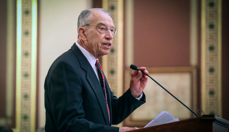 Chuck Grassley to take Senate Finance Committee chairmanship