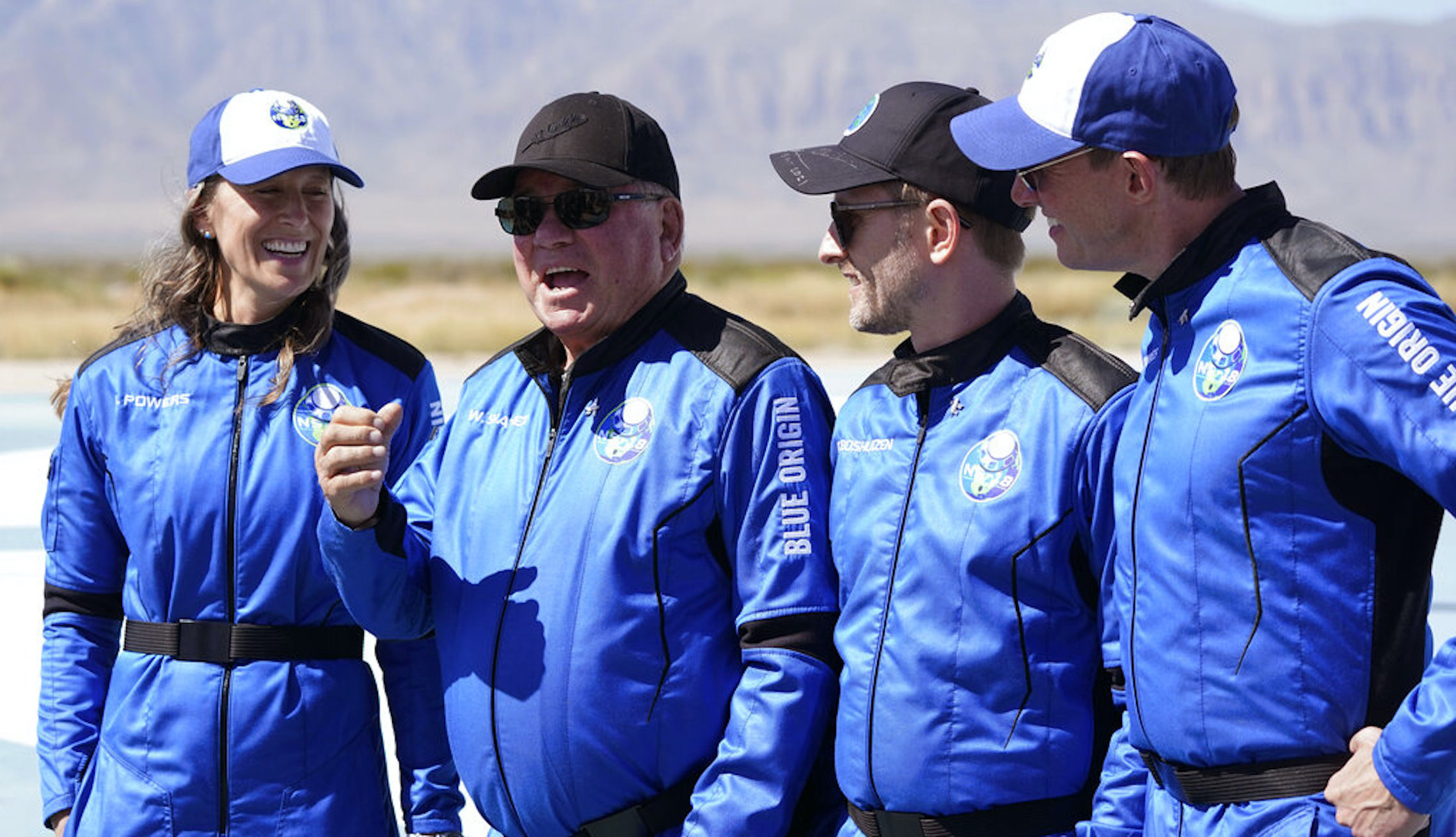 Chris Boshuizen, William Shatner, Audrey Powers, Glen de Vries