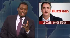 ‘SNL’ roasts BuzzFeed for disputed Trump-Cohen report: ‘Y’all are BuzzFeed. You do memes and lists’