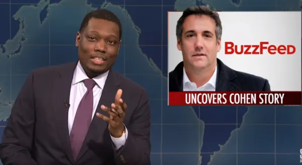 ‘SNL’ roasts BuzzFeed for disputed Trump-Cohen report: ‘Y’all are BuzzFeed. You do memes and lists’